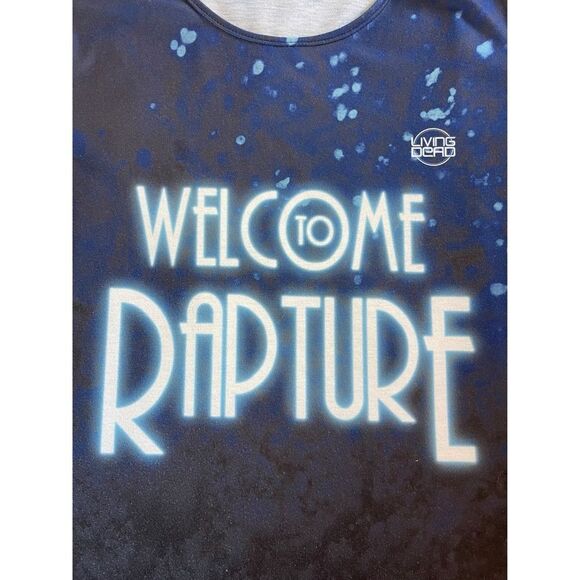 Living Dead Clothing Bioshock Welcome to Rapture T Shirt - Picture 5 of 14